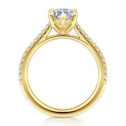 Gabriel & Co. Abbie - 14K Yellow Gold Marquise Shape Diamond Engagement Ring