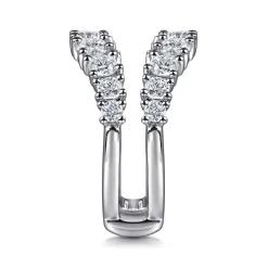 Sale Gabriel & Co. Ace - 14K White Gold Diamond Ring Enhancer - 2 ct