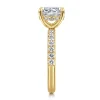 Online Gabriel & Co. Adela - 14K Yellow Gold Elongated Cushion Hidden Halo Diamond Engagement Ring