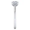 Sale Gabriel & Co. Ailis - 14K White Gold Round Diamond Engagement Ring
