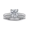 Online Gabriel & Co. Ailis - 14K White Gold Round Diamond Engagement Ring