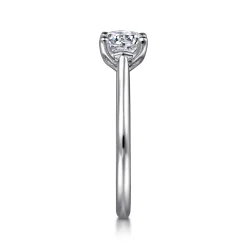 Online Gabriel & Co. Ailis - 14K White Gold Round Diamond Engagement Ring