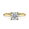 Sale Gabriel & Co. Ailis - 14K Yellow Gold Round Diamond Engagement Ring