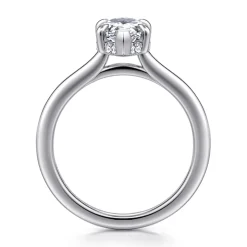 Online Gabriel & Co. Aldon - 14K White Gold Pear Shape Diamond Engagement Ring