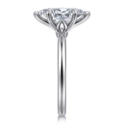 Online Gabriel & Co. Ali - 14K White Gold Marquise Shape Diamond Engagement Ring