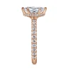 Best Gabriel & Co. Alina - 14K Rose Gold Hidden Halo Marquise Shape Diamond Engagement Ring