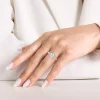 Outlet Gabriel & Co. Alina - 14K White Gold Cushion Hidden Halo Diamond Engagement Ring