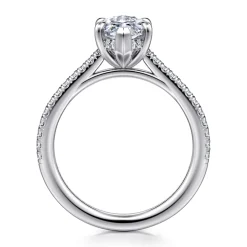 Online Gabriel & Co. Aline - 14K White Gold Marquise Shape Diamond Engagement Ring