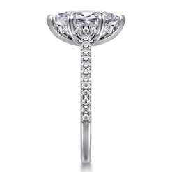 Online Gabriel & Co. Aline - 14K White Gold Marquise Shape Diamond Engagement Ring