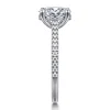 Online Gabriel & Co. Aline - 14K White Gold Oval Diamond Engagement Ring