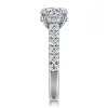 Sale Gabriel & Co. Aline - 14K White Gold Round Diamond Engagement Ring