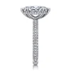 Hot Gabriel & Co. Alinna - 14K White Gold Marquise Shape Diamond Engagement Ring
