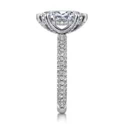 Hot Gabriel & Co. Alinna - 14K White Gold Marquise Shape Diamond Engagement Ring