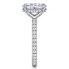 Clearance Gabriel & Co. Alisa - 14K White Gold Oval Diamond Engagement Ring