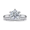 Clearance Gabriel & Co. Allie - 14K White Gold Round Diamond Engagement Ring