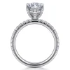 Best Gabriel & Co. Amira - 14K White Gold Marquise Cut Diamond Engagement Ring