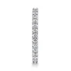Sale Gabriel & Co. Andalucia - 14K White Gold Prong Set Diamond Eternity Band - 0.75 ct