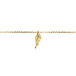 Sale Gabriel & Co. Angel Wing - 14K Yellow Gold Angel Wing Charm Bracelet
