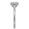 Sale Gabriel & Co. Anne - 14K White Gold Oval Solitaire Diamond Engagement Ring