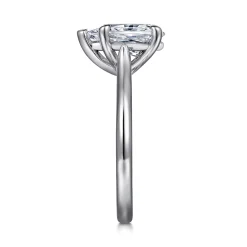 Online Gabriel & Co. Anne - 14K White Gold Pear Shape Solitaire Diamond Engagement Ring