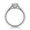 Discount Gabriel & Co. Anushka - 14K White Gold Oval Solitaire Diamond Engagement Ring
