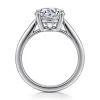 Discount Gabriel & Co. Anushka - 14K White Gold Round Solitaire Diamond Engagement Ring