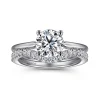 Online Gabriel & Co. Anushka - 14K White Gold Round Solitaire Diamond Engagement Ring