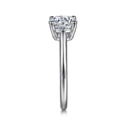 Online Gabriel & Co. Anushka - 14K White Gold Round Solitaire Diamond Engagement Ring
