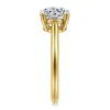 Best Gabriel & Co. Anushka - 14K Yellow Gold Round Solitaire Diamond Engagement Ring