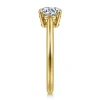 New Gabriel & Co. Anushka - 14K Yellow Gold Round Solitaire Diamond Engagement Ring