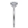 Discount Gabriel & Co. Aure - 14K White Gold Princess Cut Solitaire Diamond Engagement Ring