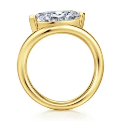 Online Gabriel & Co. Averie - 14K Yellow Gold Bypass Marquise Shape Diamond Engagement Ring