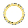 Discount Gabriel & Co. Avignon - 14K Yellow Gold Diamond Eternity Band - 2.5 ct