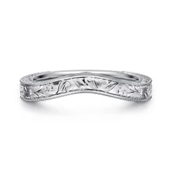 Clearance Gabriel & Co. Azalea - 14K White Gold Anniversary Band