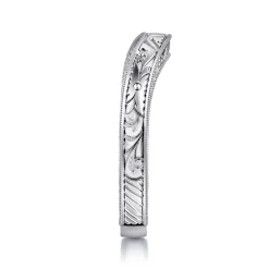 Clearance Gabriel & Co. Azalea - 14K White Gold Anniversary Band