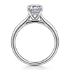 Clearance Gabriel & Co. Azucena - 14K White Gold Emerald Cut Solitaire Diamond Engagement Ring