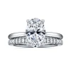 Online Gabriel & Co. Azucena - 14K White Gold Oval Solitaire Diamond Engagement Ring