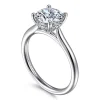 Hot Gabriel & Co. Azucena - 14K White Gold Round Solitaire Diamond Engagement Ring