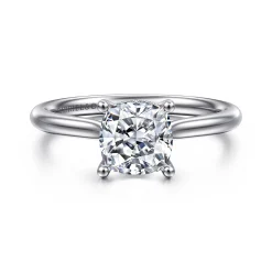 Online Gabriel & Co. Azucena - Platinum Cushion Cut Solitaire Diamond Engagement Ring