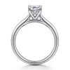 Hot Gabriel & Co. Azucena - Platinum Emerald Cut Solitaire Diamond Engagement Ring