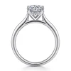 Sale Gabriel & Co. Azucena - Platinum Round Solitaire Diamond Engagement Ring