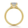 Online Gabriel & Co. Badia - 14K Yellow Gold Princess Cut Solitaire Diamond Engagement Ring