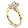 Gabriel & Co. Bambi - 14K Yellow Gold Emerald Cut Solitaire Diamond Engagement Ring