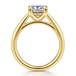 Gabriel & Co. Bambi - 14K Yellow Gold Princess Cut Solitaire Diamond Engagement Ring