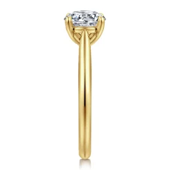 Gabriel & Co. Bambi - 14K Yellow Gold Round Solitaire Diamond Engagement Ring