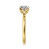 Discount Gabriel & Co. Bambi - 14K Yellow Gold Round Solitaire Diamond Engagement Ring
