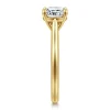 Clearance Gabriel & Co. Bena - 14K Yellow Gold Cushion Cut Solitaire Diamond Engagement Ring