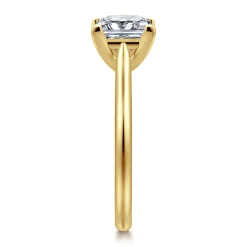 Online Gabriel & Co. Bena - 14K Yellow Gold Princess Cut Solitaire Diamond Engagement Ring