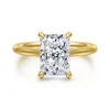 Hot Gabriel & Co. Bena - 14K Yellow Gold Radiant Cut Solitaire Diamond Engagement Ring
