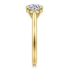 New Gabriel & Co. Bena - 14K Yellow Gold Round Solitaire Diamond Engagement Ring